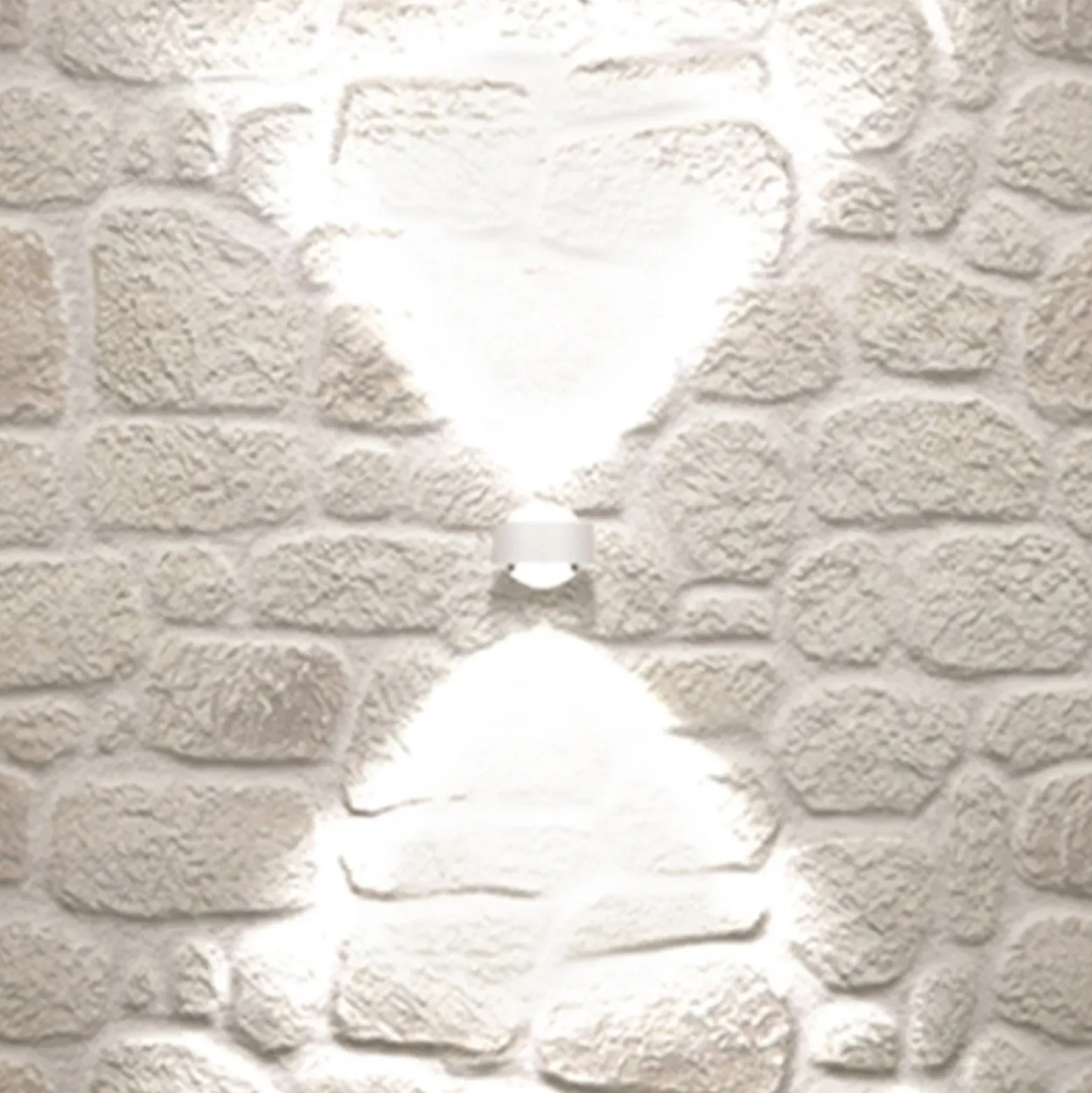 Puk Mini Wall LED 2x8W linssit kirkas, matta valkoinen