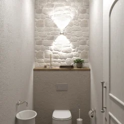 Puk Mini Wall LED 2x8W linssit kirkas, matta valkoinen