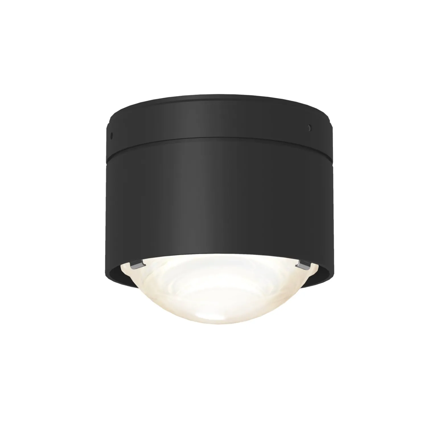 Puk! 80 One-LED-kattospotti mattalinssi/mattamusta