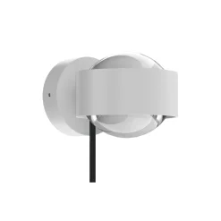 Puk! 80 Wall-LED-spotti, kirkas, mattavalkoinen