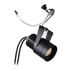 Puutarha 24 LED-valonheitin, musta, 9 wattia