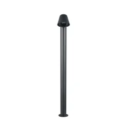 Pylväsvalaisin Beni, musta matta, korkeus 100 cm, metalli