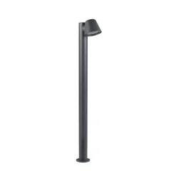 Pylväsvalaisin Beni, musta matta, korkeus 100 cm, metalli