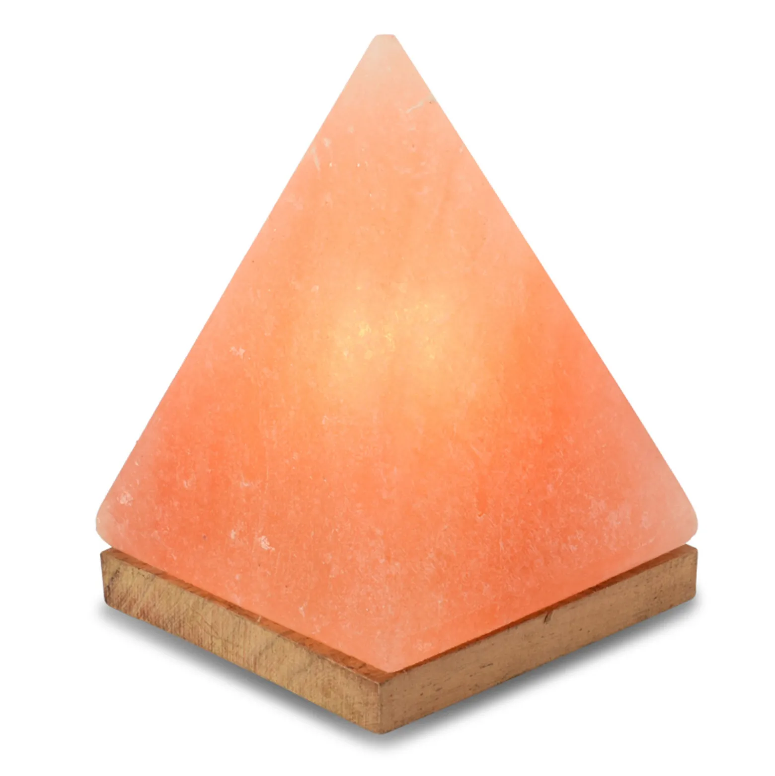 Pyramide-suolavalaisin jalustalla, meripihka
