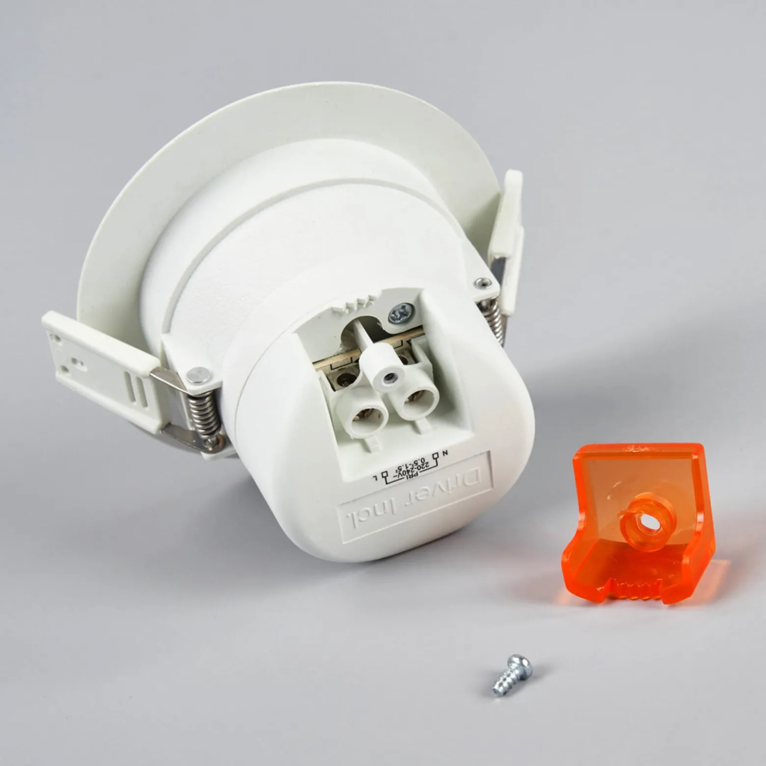 Pyöreä upotettava LED-valaisin Arian, 9,2 cm 6W