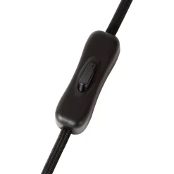 Pöytävalaisin Birtle, korkeus 23 cm, valkoinen/vaalea puu, puu/lasi