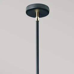Pöytävalaisin Costero, savuharmaa/musta, 43 cm