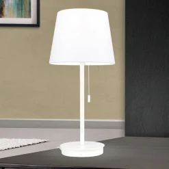 Pöytävalaisin Ludwig, USB-liitäntä, valkoinen
