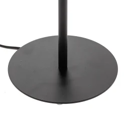 Pöytävalaisin Soho, sylinterimäinen 56 cm musta/kulta