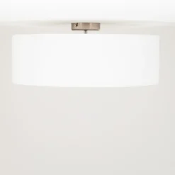 Quitani kattovalaisin Gala, Ø 50 cm, chintz, valkoinen, Ø 50 cm, Ø 50 cm