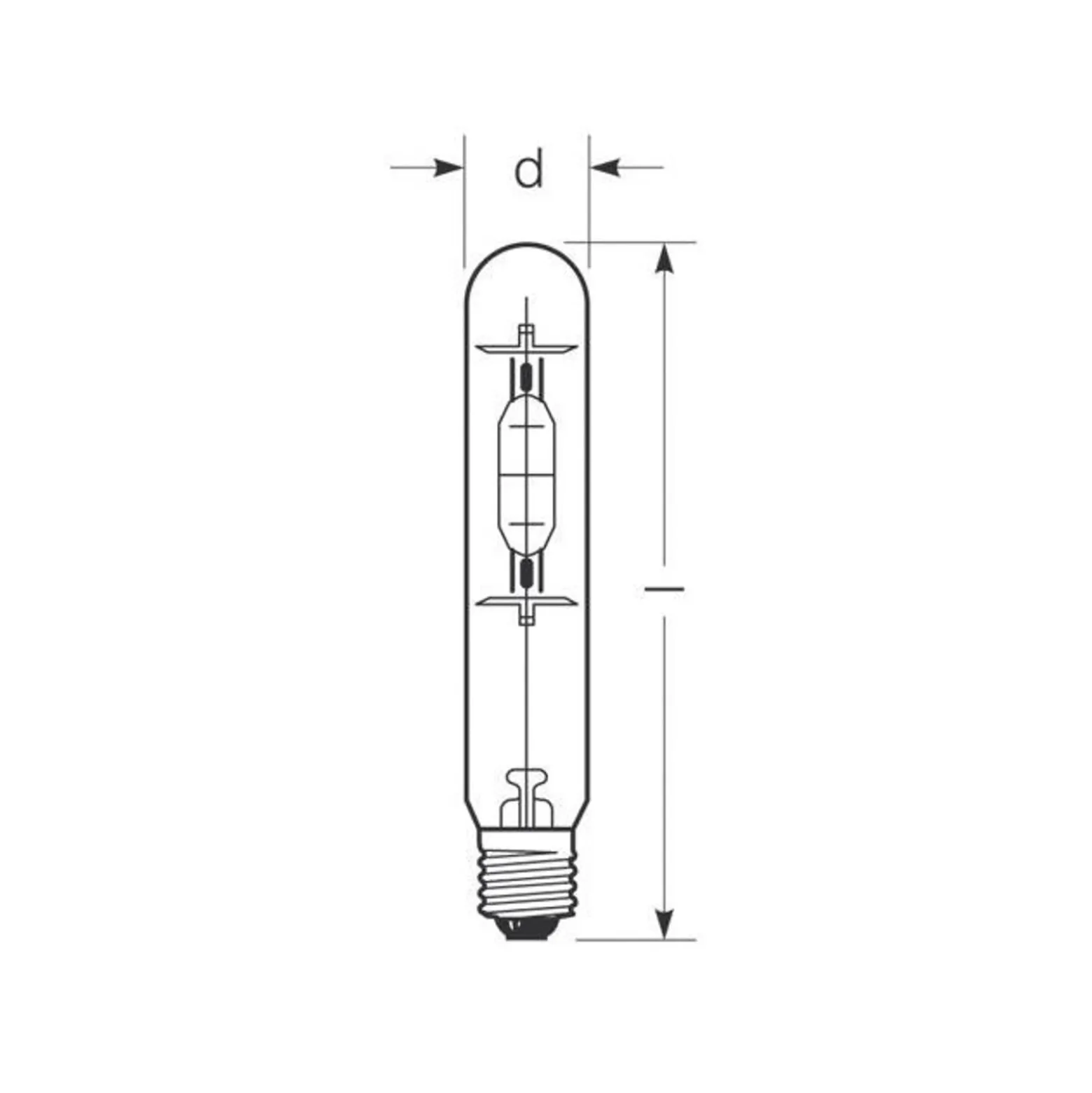RADIUM monimetallilamppu E40 360W HRI-T B kirkas