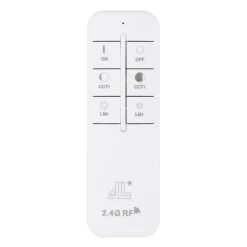 Rainer LED-kattovalaisin, Ø 60 cm, puuefekti, metalli, CCT