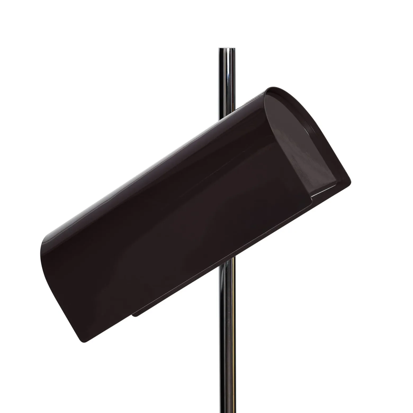 Reflector-LED-lattiavalo, ruskea, korkeus 160 cm, rauta