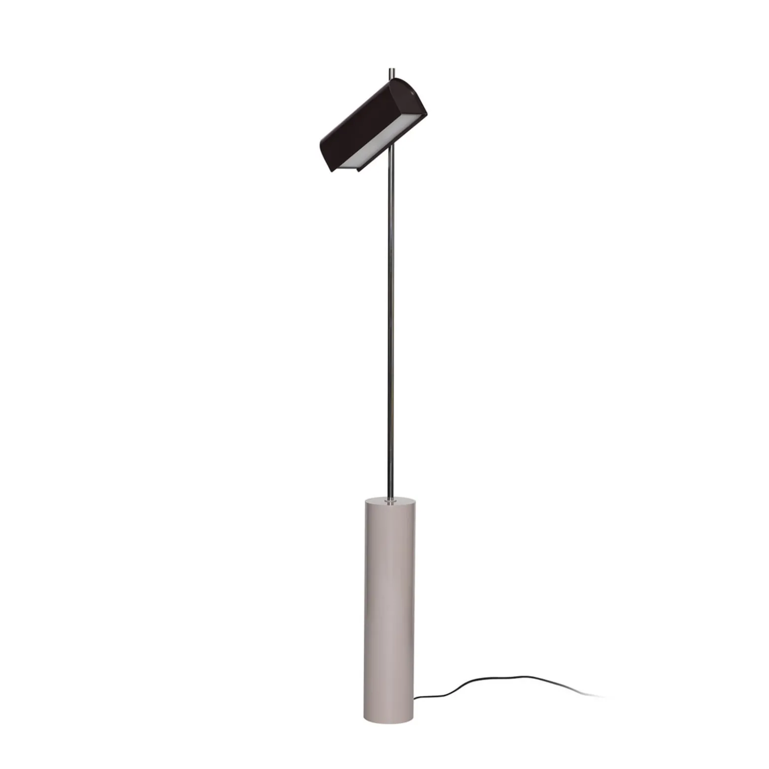 Reflector-LED-lattiavalo, ruskea, korkeus 160 cm, rauta