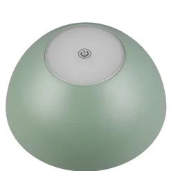 Ricardo ladattava LED-pöytävalaisin, vihreä, korkeus 30 cm, muovia