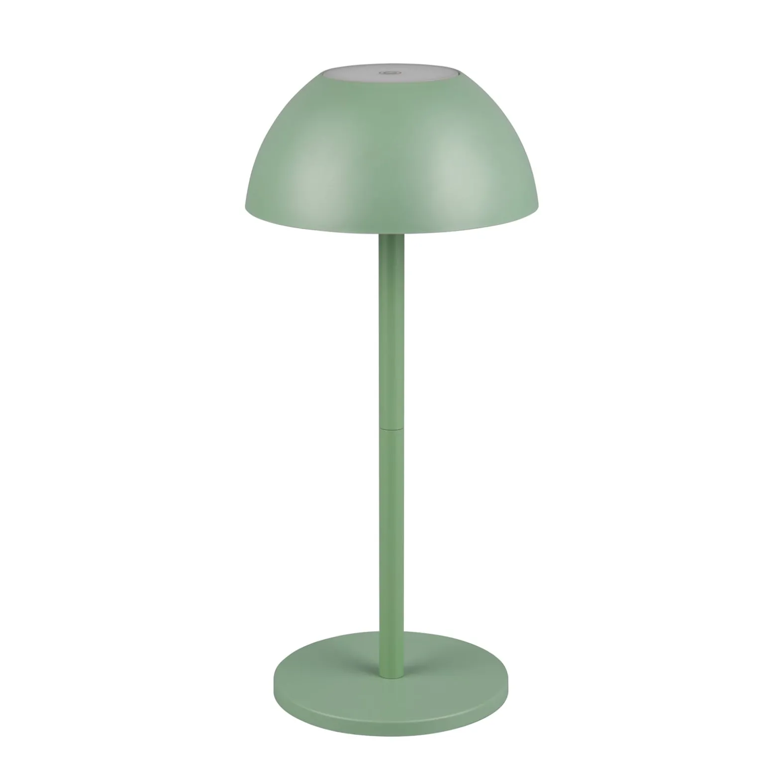 Ricardo ladattava LED-pöytävalaisin, vihreä, korkeus 30 cm, muovia
