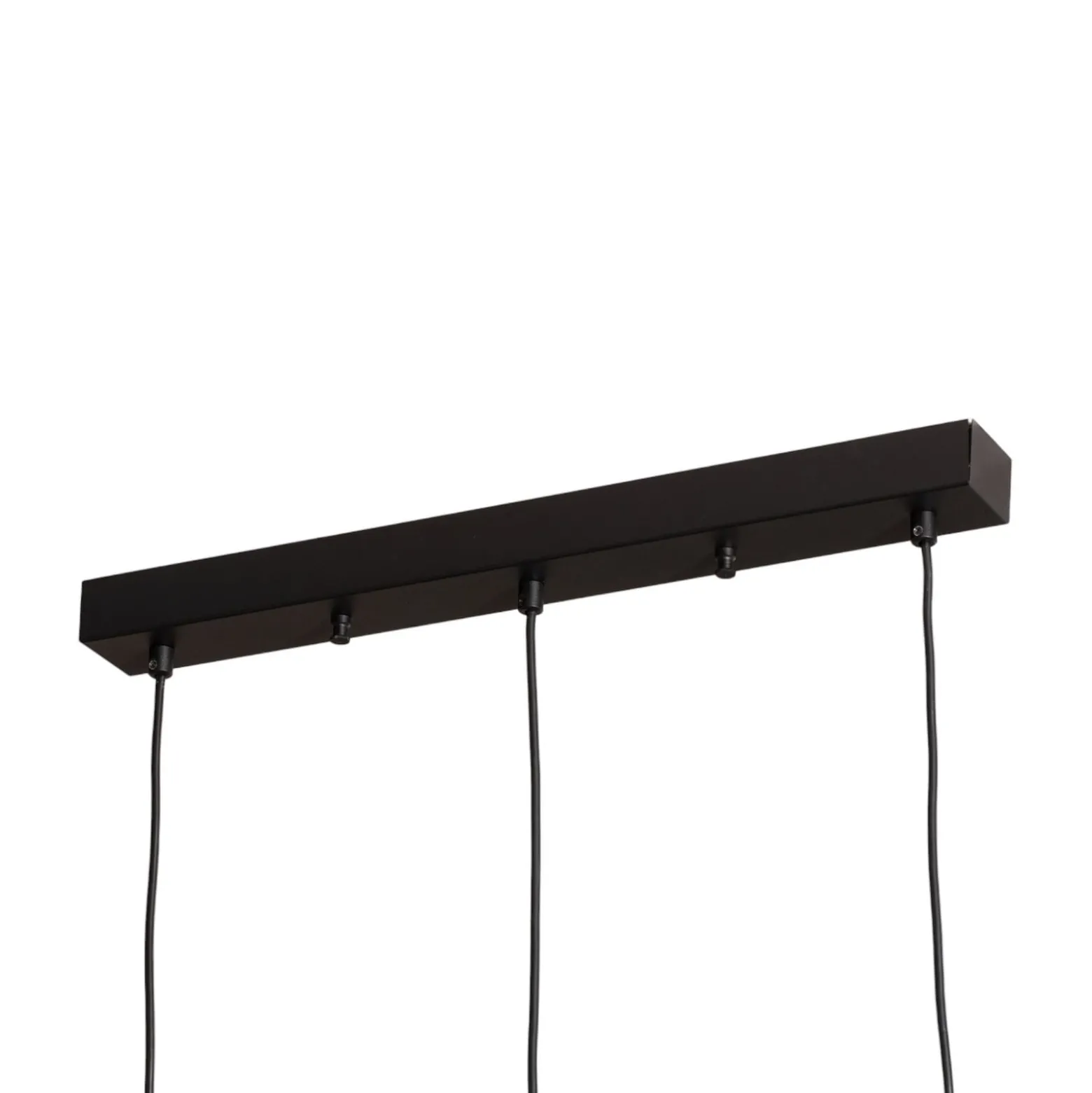 Riippuvalaisin Berceste N-1410 musta metalli 3-lamppuinen lineaarinen