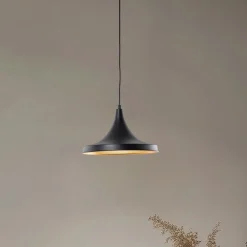 Riippuvalaisin Berceste 193-S Ø30cm musta/kultainen
