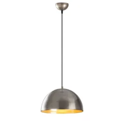 Riippuvalaisin Berceste 231-S, hopeanvärinen, metalli, Ø 30 cm