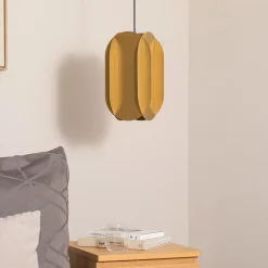 Riippuvalaisin Corner, kullanvärinen, korkeus 35 cm, metalli, E27