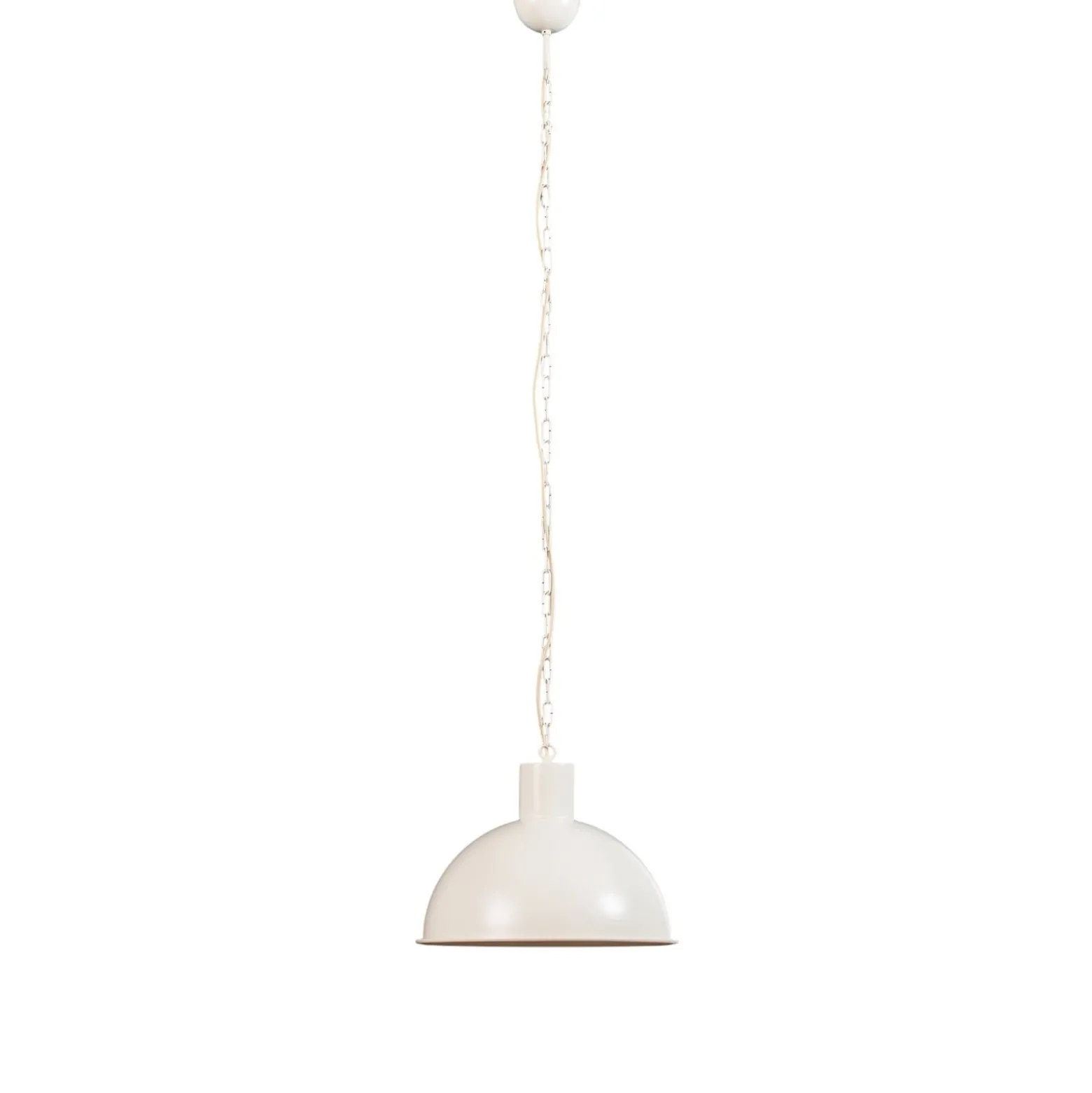Riippuvalaisin Emoti, beige, 1-lamppuinen, Ø 38 cm