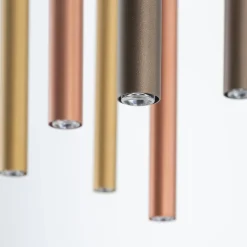 Riippuvalaisin Laser, 10-lamppuinen, monivärinen, metalli, G9