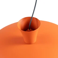 Riippuvalaisin Plato, oranssi, metalli, Ø 38 cm, E27
