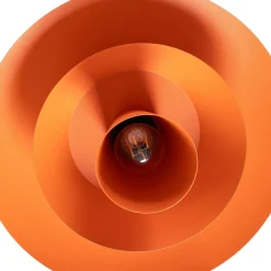 Riippuvalaisin Plato, oranssi, metalli, Ø 38 cm, E27
