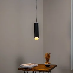 Riippuvalaisin Sivani MR-976, musta, metalli, Ø 8 cm