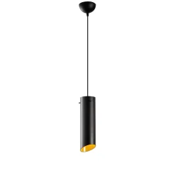 Riippuvalaisin Sivani MR-976, musta, metalli, Ø 8 cm