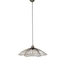 Riippuvalaisin Tel, vanha messinki, Ø 50 cm, 1-lamppuinen, metalli