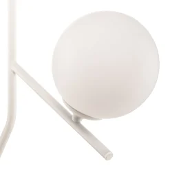Riippuvalo Dione, 2-lamppuinen, valkoinen