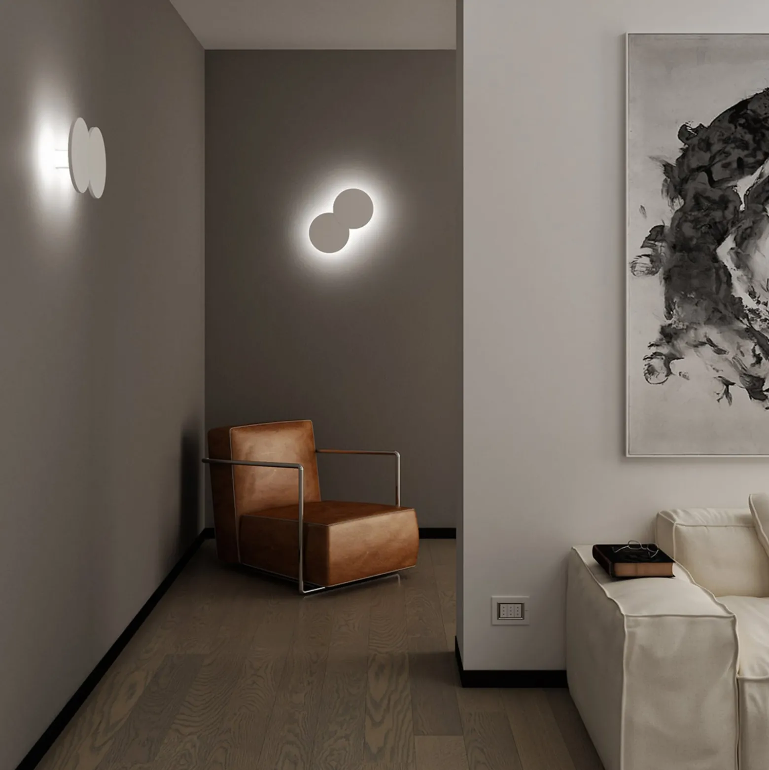 Rotaliana Collide H1 LED-seinävalaisin 3 000 K