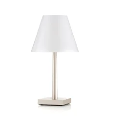 Rotaliana Dina+ T1 LED-akkupöytävalaisin, pronssi