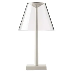 Rotaliana Dina+ T1 LED ladattava pöytävalaisin kermainen