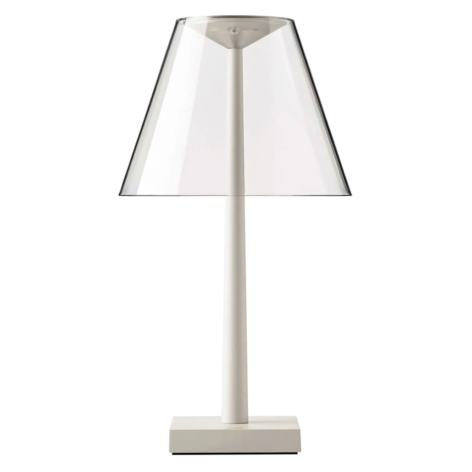 Rotaliana Dina+ T1 LED ladattava pöytävalaisin kermainen