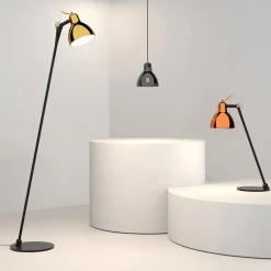 Rotaliana Luxy F0 Glam lattiavalaisin, musta/kulta, kirkas