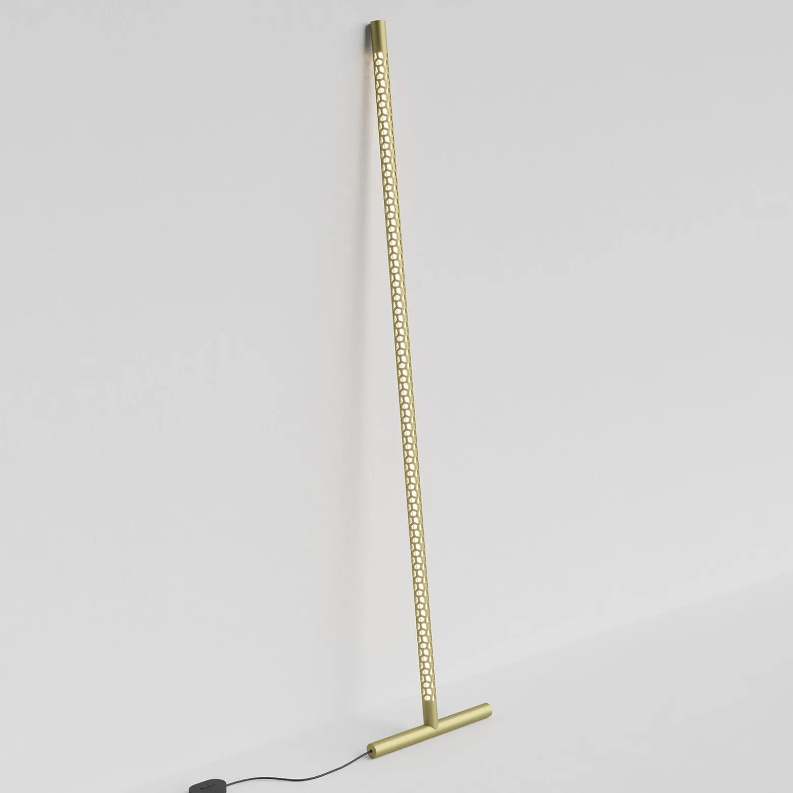 Rotaliana Squiggle F1 -LED-lattiavalo, kulta