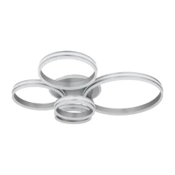 Rubio LED-kattovalaisin, pituus 114 cm, harmaa, CCT, 5 valoa