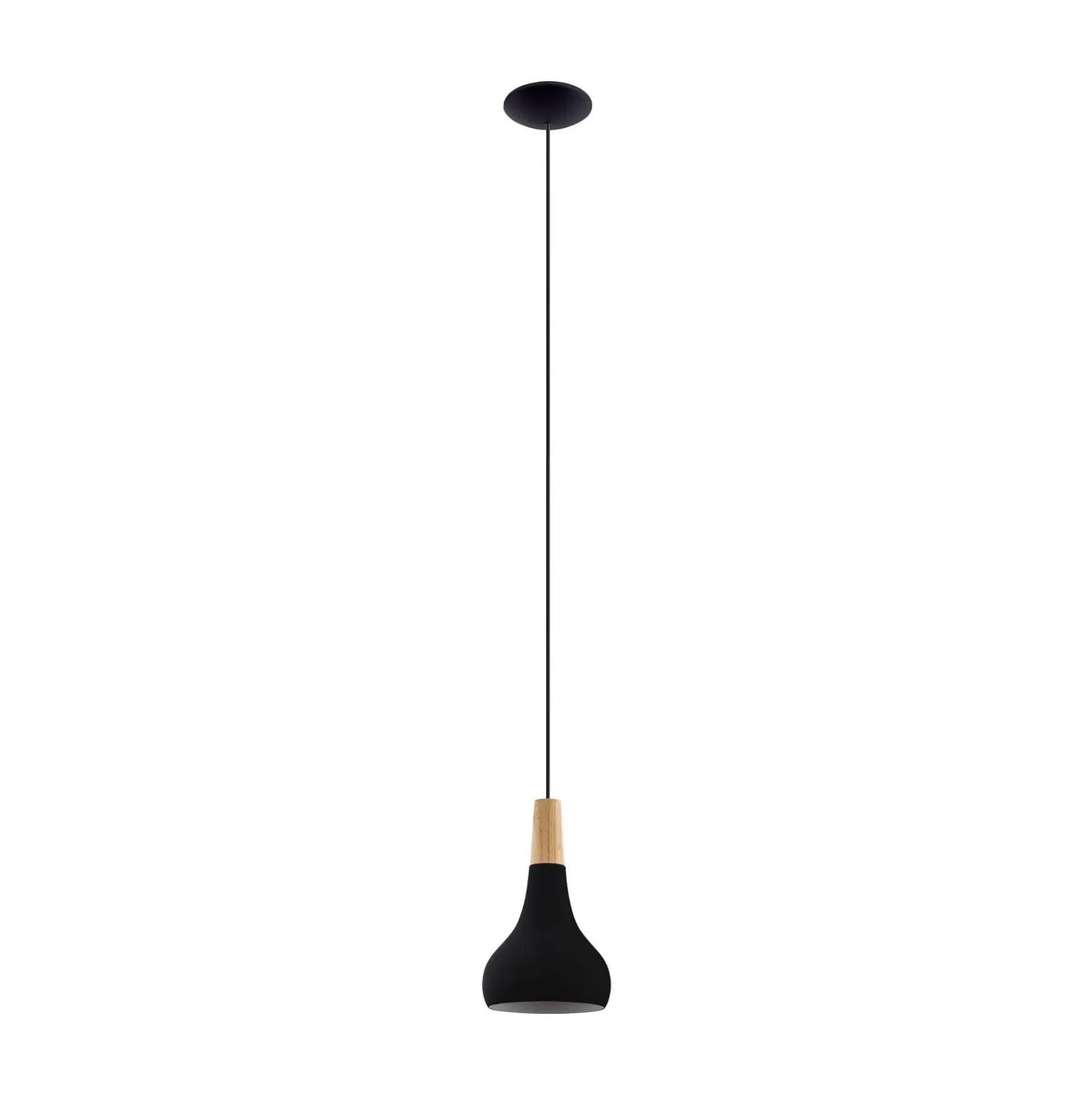Sabinar-riippuvalaisin, 1-valo, musta, Ø 18 cm
