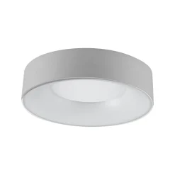 Sauro LED-kattovalaisin, Ø 30 cm, hopea