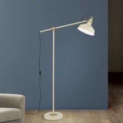 Schiller lattiavalaisin, khaki, metalli, 153 cm korkea, säädettävä