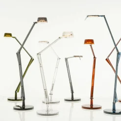 Säädettävä LED-pöytälamppu Aledin Dec, savunharmaa