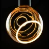 SEGULA LED-Floating-globe G150 E27 4,5W kulta 45°