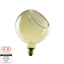 SEGULA LED-Floating-globe G150 E27 4,5W kulta 45°