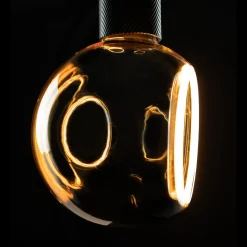 SEGULA LED-Floating-globe G150 E27 4,5W kulta 90°
