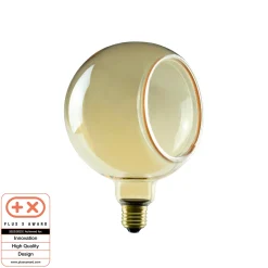 SEGULA LED-Floating-globe G150 E27 4,5W kulta 90°