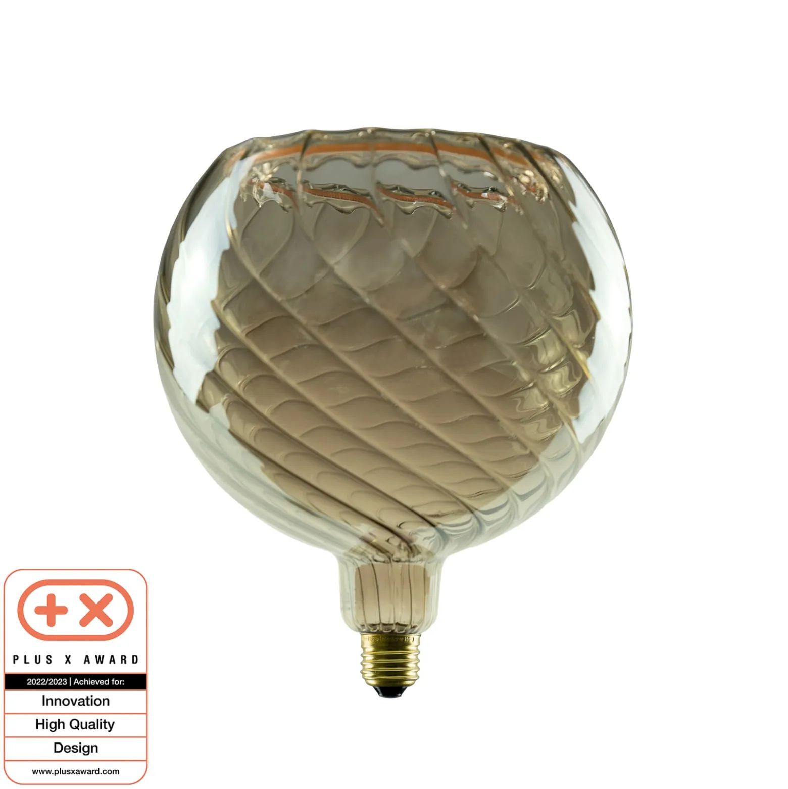 SEGULA LED-Floating-Globe G200 E27 6W twist, savu