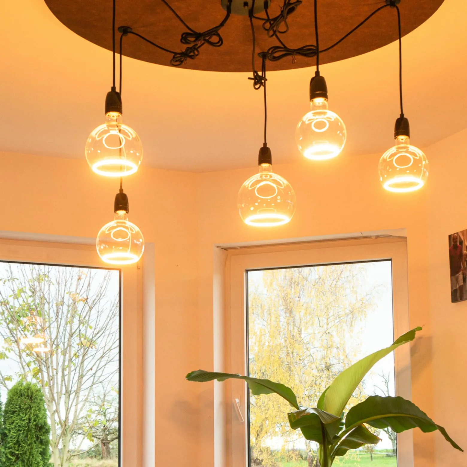 SEGULA LED-Floating-globe-lamppu G150 E27 4,5W