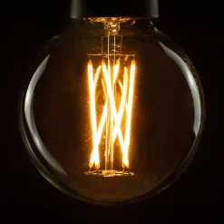 SEGULA LED-Globe E27 5W G95 2200K himmen. kirkas